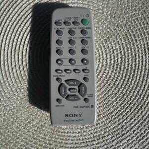 Genuine Original Sony RM-SCP300 Audio Stereo System Remote Control